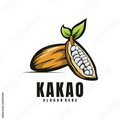 Illustration Kakao  Mascot Logo