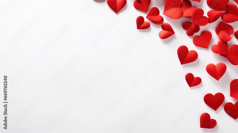 Banner Valentines Day Flat Lay Red Photorealistic , Background Image,Valentine Background Images, Hd