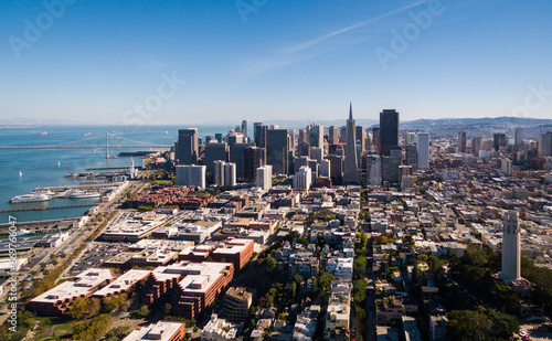 San Francisco Skyline / Cityscape - Aerial Photo  © Daniel