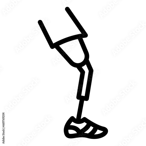 prosthetic leg