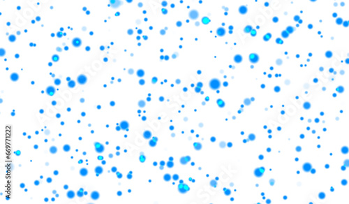 3D abstract digital technology blue light particles
