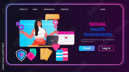 sexual health assesments human sexuality concept horizontal