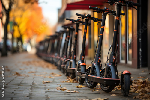 Electric Scooter city center, leisure and tourism
