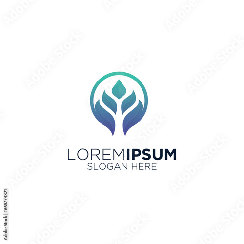 Free Download eco company logo design - GFXLoad