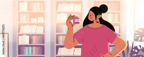 woman holding oral contraceptive pink pills for erection birth control pill concept prevention HIV and AIDS item for relax sex and wellness