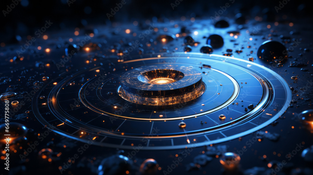 Closeup hardware background of motherboard. Circuit cpu microchip digital. Concept of technology. Ai generative illustration Closeup hardware background of motherboard. Circuit cpu microchip digital. Concept of technology. Ai generative illustration