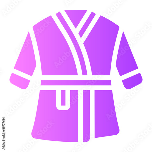 bathrobe Gradient icon