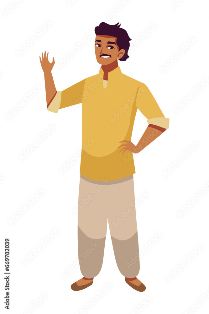 indian man with mustache indian man with mustache