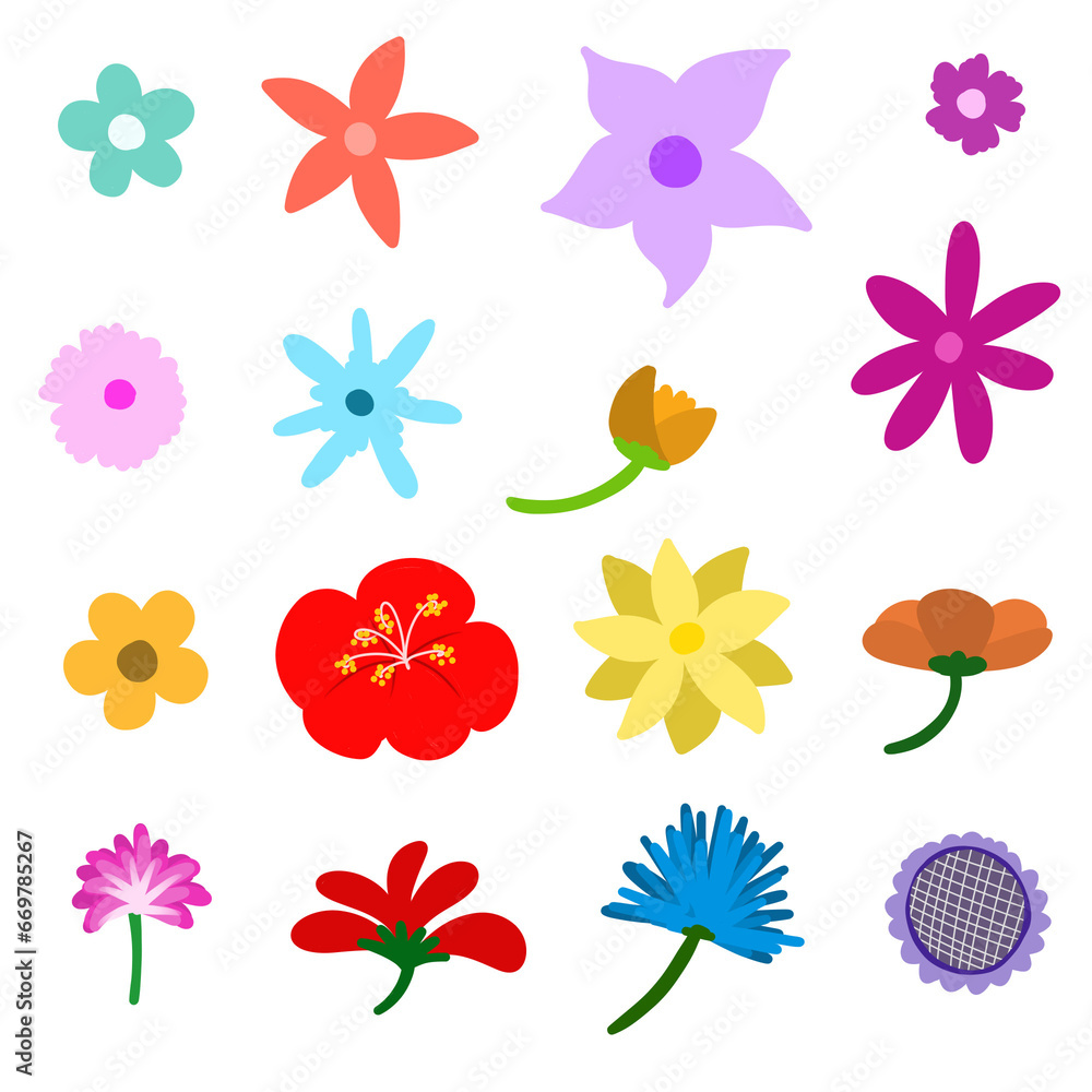 set of icons set of icons