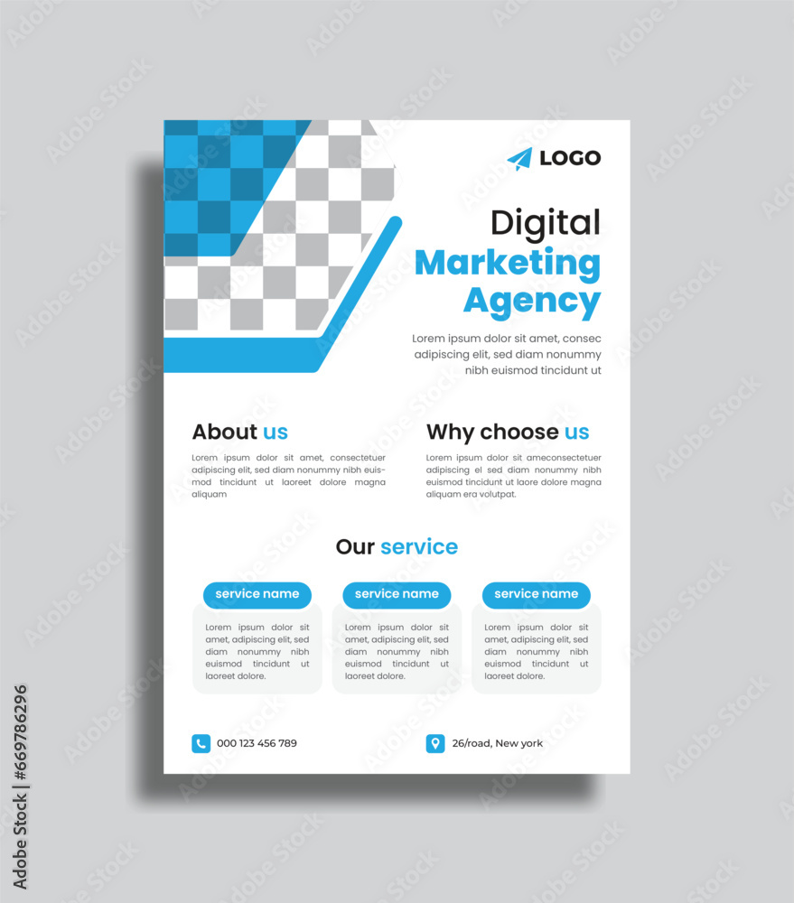 Vector modern agency flyer design template. corporate business professional flyer design. Vector modern agency flyer design template. corporate business professional flyer design.
