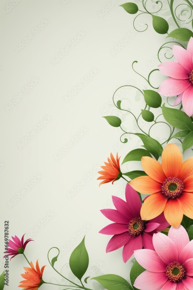 Fototapeta premium Flower Background/Wallpaper 