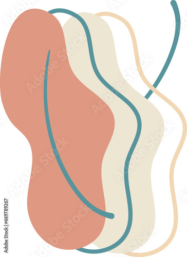 Abstract shape illustration photo