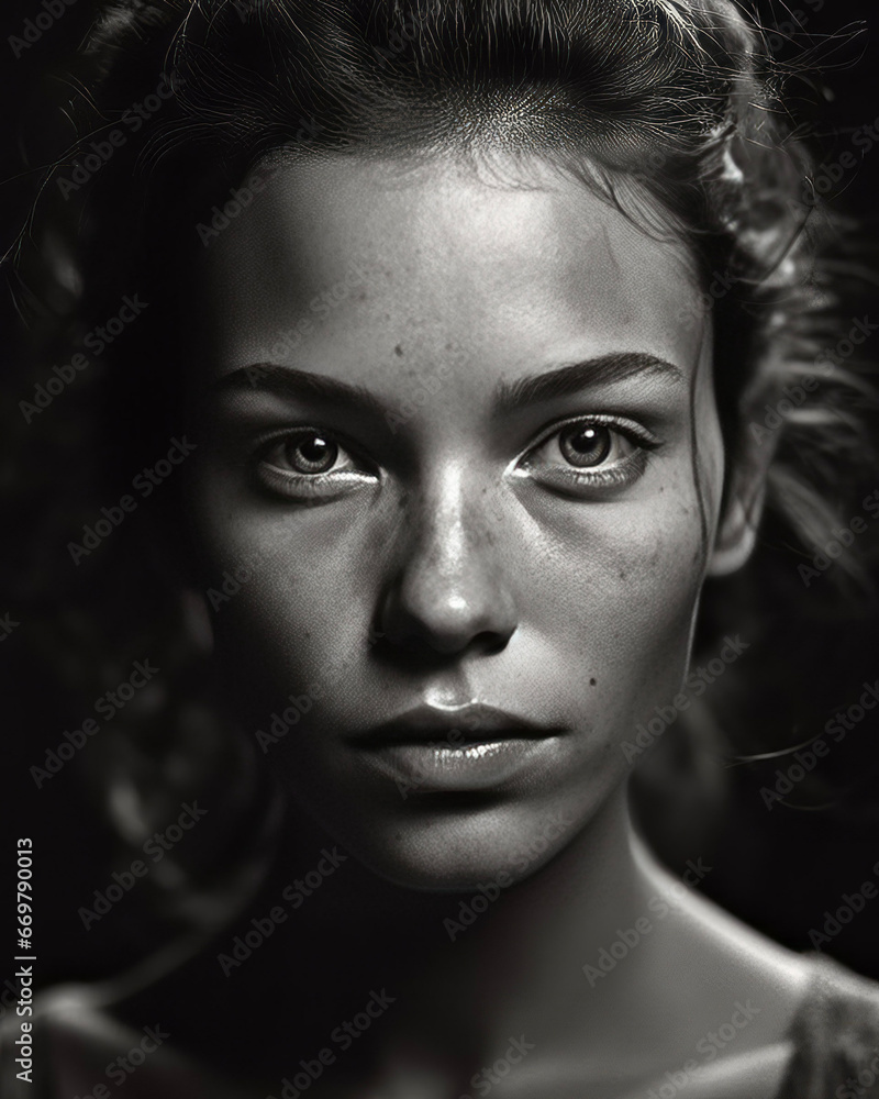 portrait of a woman portrait of a woman
