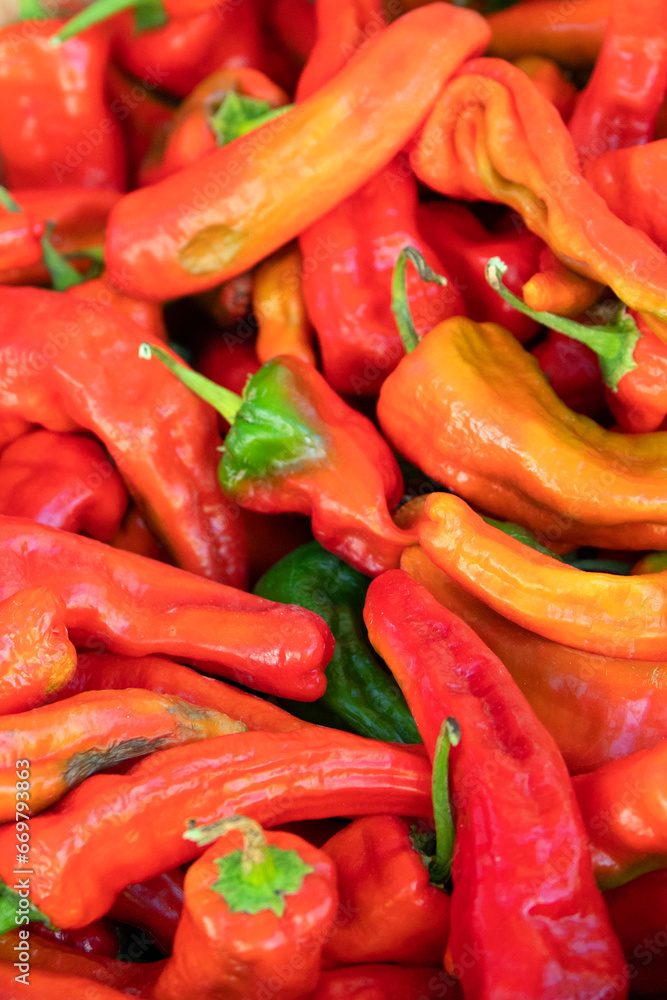 Red Chili Peppers in Espanola New Mexico United States Red Chili Peppers in Espanola New Mexico United States