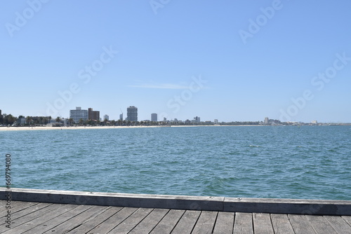 South Melbourne Beach during a bright sunny day © Akbar