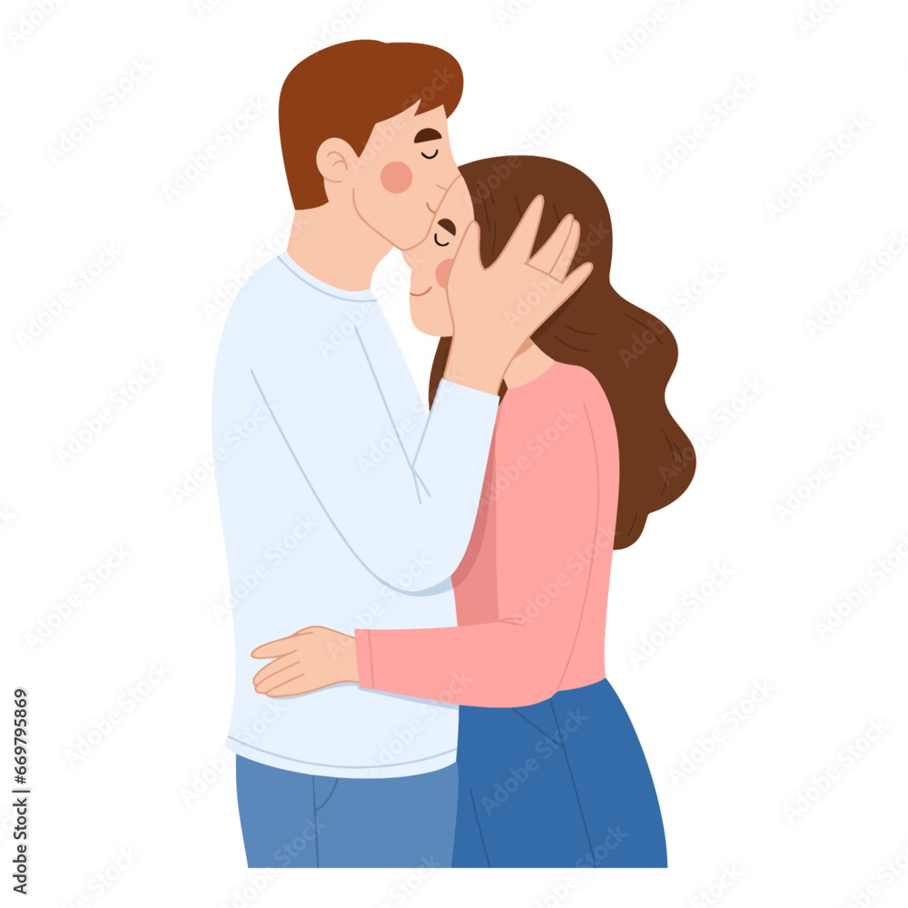 illustration of couple character poses. Celebrate valentines day illustration.
young couple hugging vector eps illustration of couple character poses. Celebrate valentines day illustration.
young couple hugging vector eps