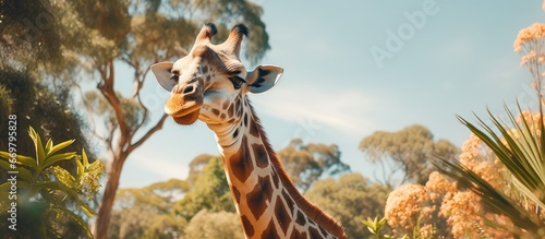 Sydney zoos giraffe