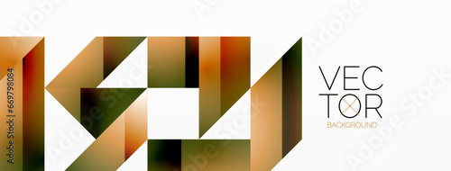 Minimalist elegance - lines, squares, triangles converge on white. Geometry essence showcased in serene harmony. Harmonizing essential shapes on a pristine backdrop