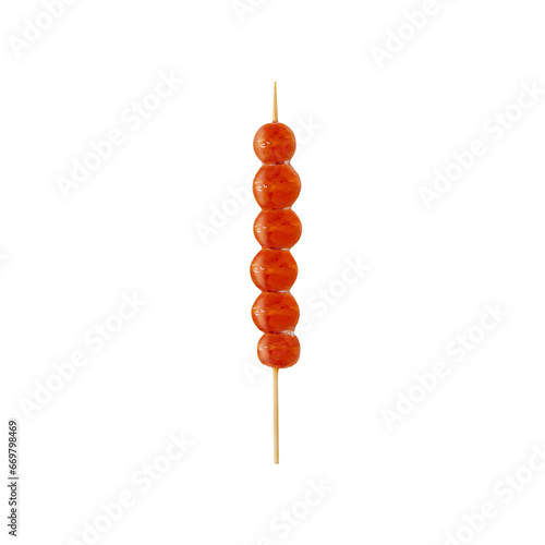 Tanghulu is chinese traditional snack