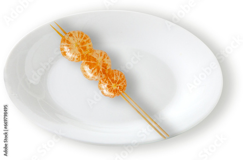 Tanghulu is chinese traditional snack