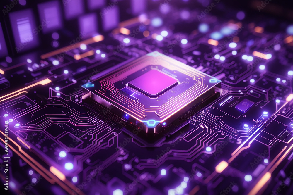 processor computer glow technology processor computer glow technology