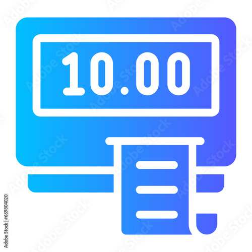 taximeter Gradient icon