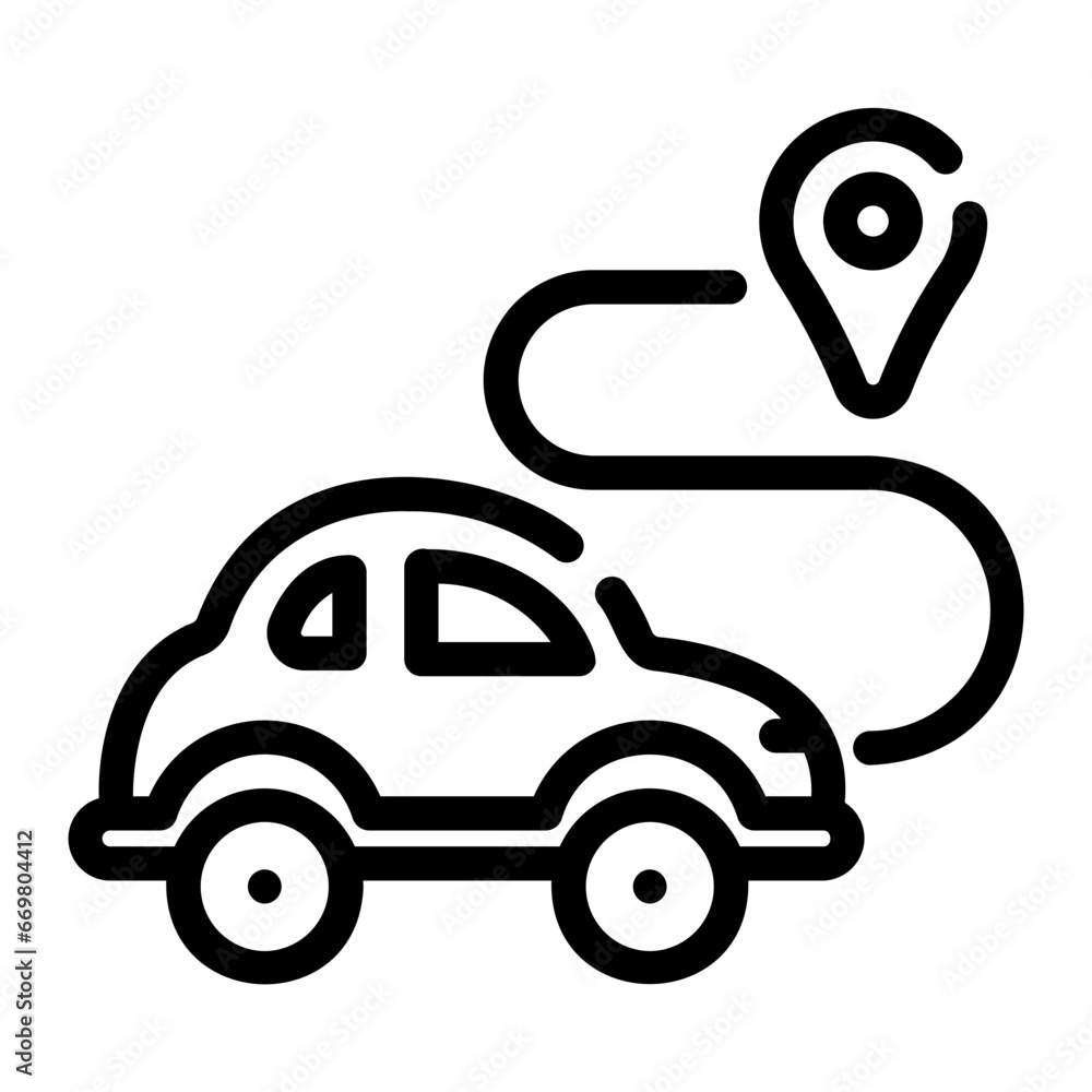 route Line Icon route Line Icon