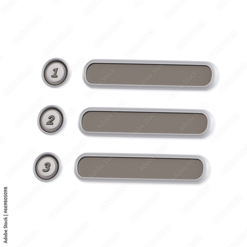 3d rendering high score board illustration 3d rendering high score board illustration