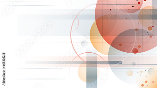 geometric shapes abstract background vector graphic