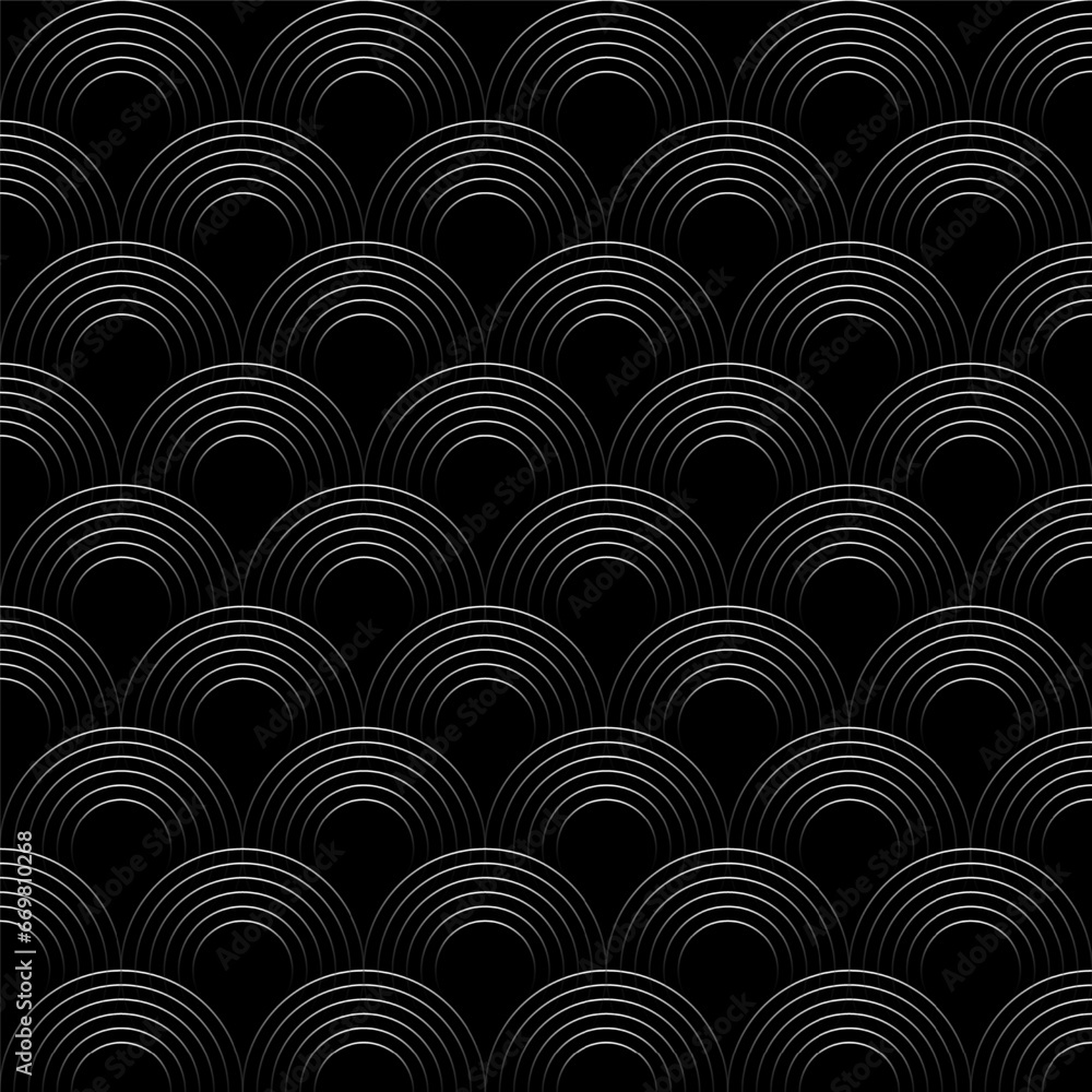 Abstract seamless pattern with waves Abstract seamless pattern with waves