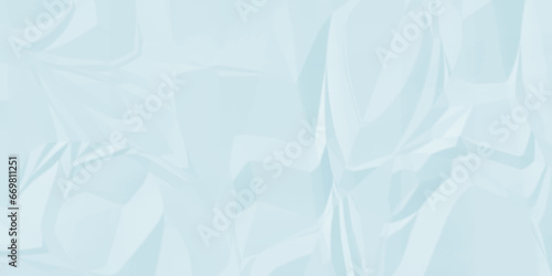 Crumpled paper texture and blue crumpled paper texture crush paper so that it becomes creased and wrinkled. Old white crumpled paper sheet background texture.