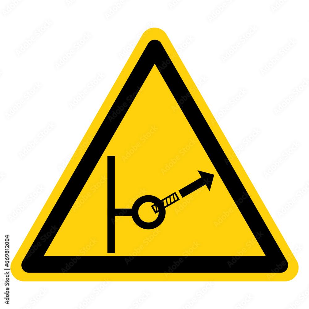 Anchor Failure Hazard Symbol Sign ,Vector Illustration, Isolate On White Background Label .EPS10 Anchor Failure Hazard Symbol Sign ,Vector Illustration, Isolate On White Background Label .EPS10