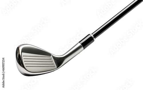 Stunning Look Iron Golf Club 3D Character Isolated on Transparent Background PNG.