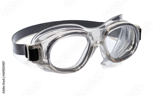 Beautiful Swimming Goggles Isolated on Transparent Background PNG.