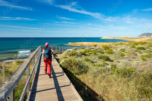 Calblanque beach near Cabo de Palos, Spain