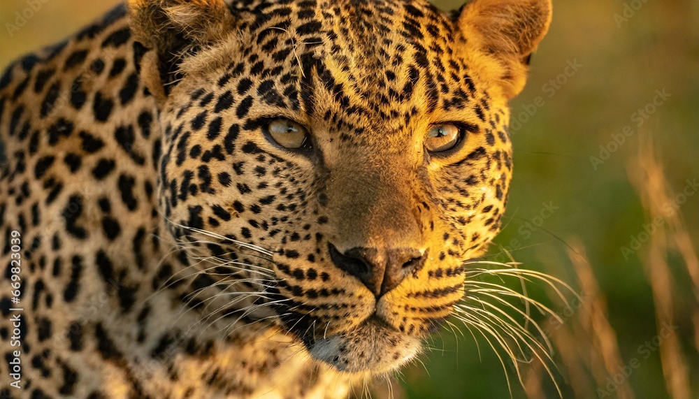 portrait of a leopard portrait of a leopard