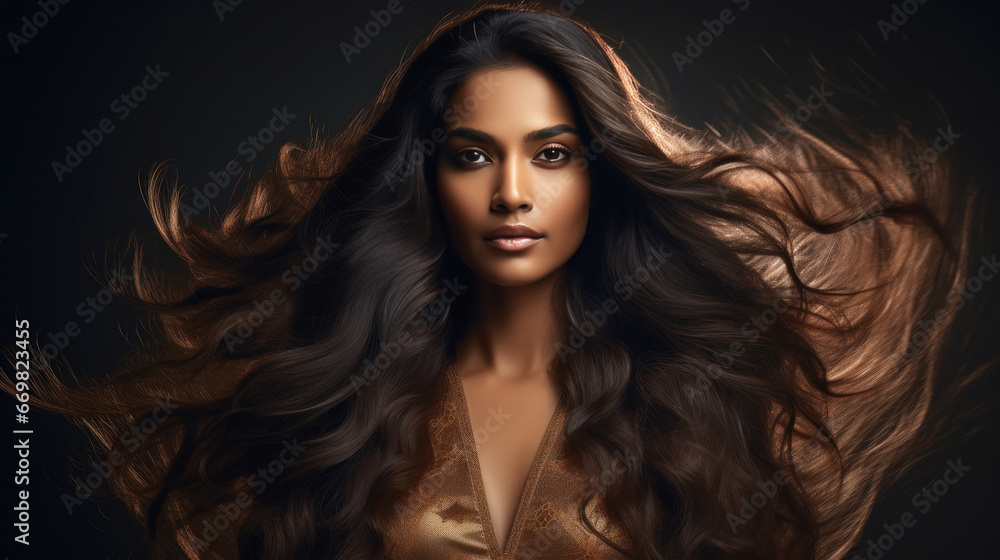 indian woman with beautiful hair indian woman with beautiful hair
