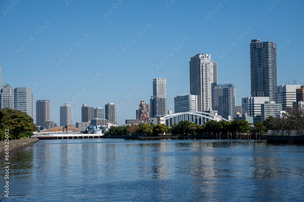 東京ウォーターフロントの風景