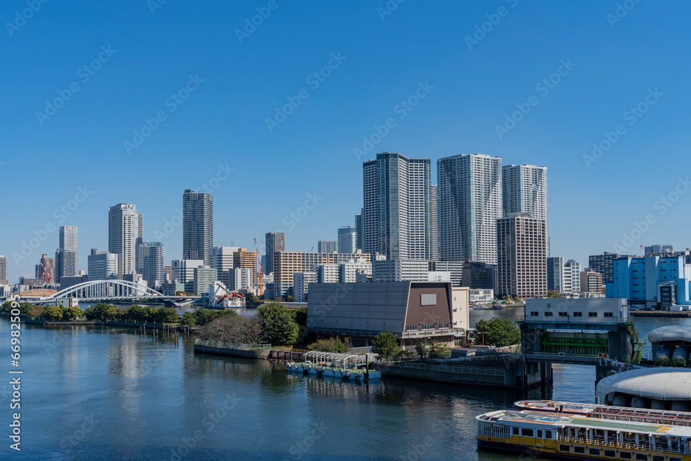 東京ウォーターフロントの風景