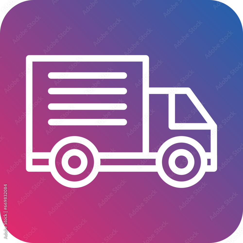 Vector Design Truck Icon Style Vector Design Truck Icon Style