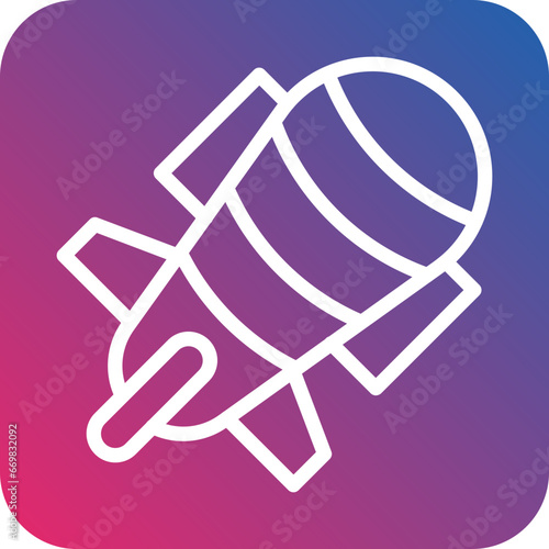 Vector Design Zeppelin Icon Style