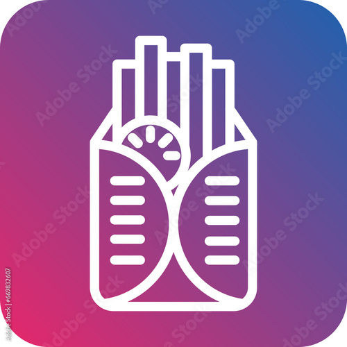 Vector Design Gyro Icon Style