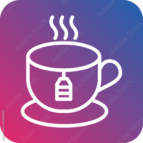 Vector Design Tea Icon Style
