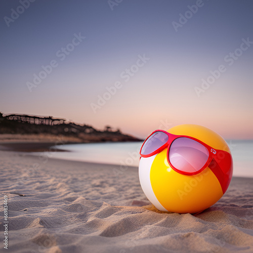 Beach Ball on Vacation
