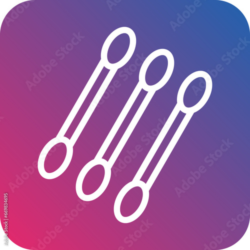 Vector Design Cotton Swabs Icon Style