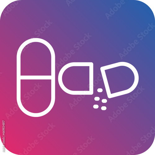 Vector Design Capsule Icon Style