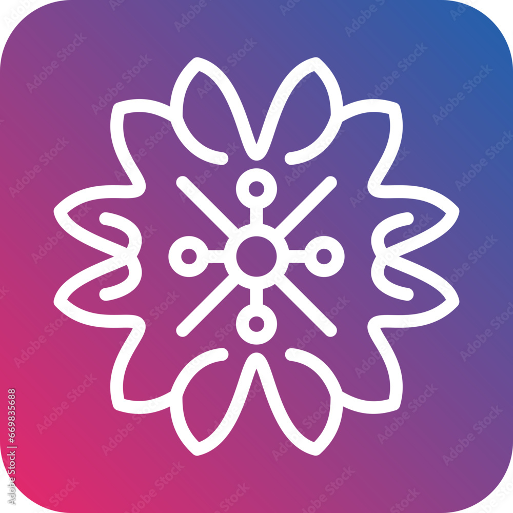 Vector Design Blossom Icon Style Vector Design Blossom Icon Style