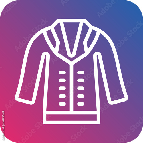 Vector Design Coat Icon Style