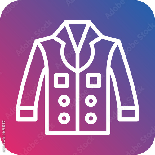 Vector Design Coat Icon Style