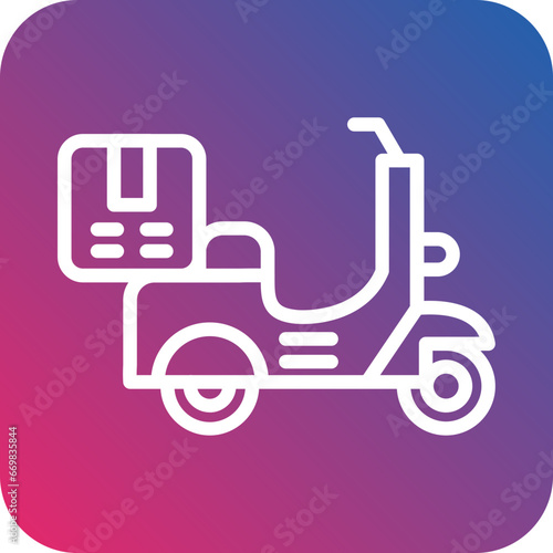 Vector Design Domestic Shipping Icon Style